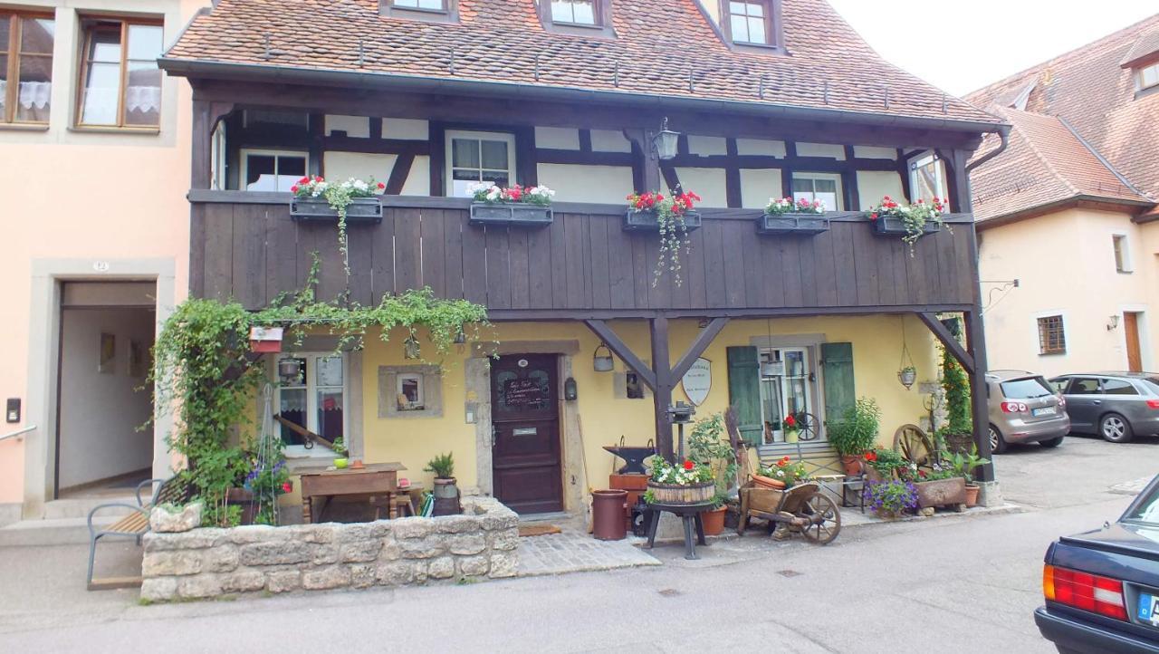 Gaestehaus Gerlinger Otel Rothenburg ob der Tauber Dış mekan fotoğraf